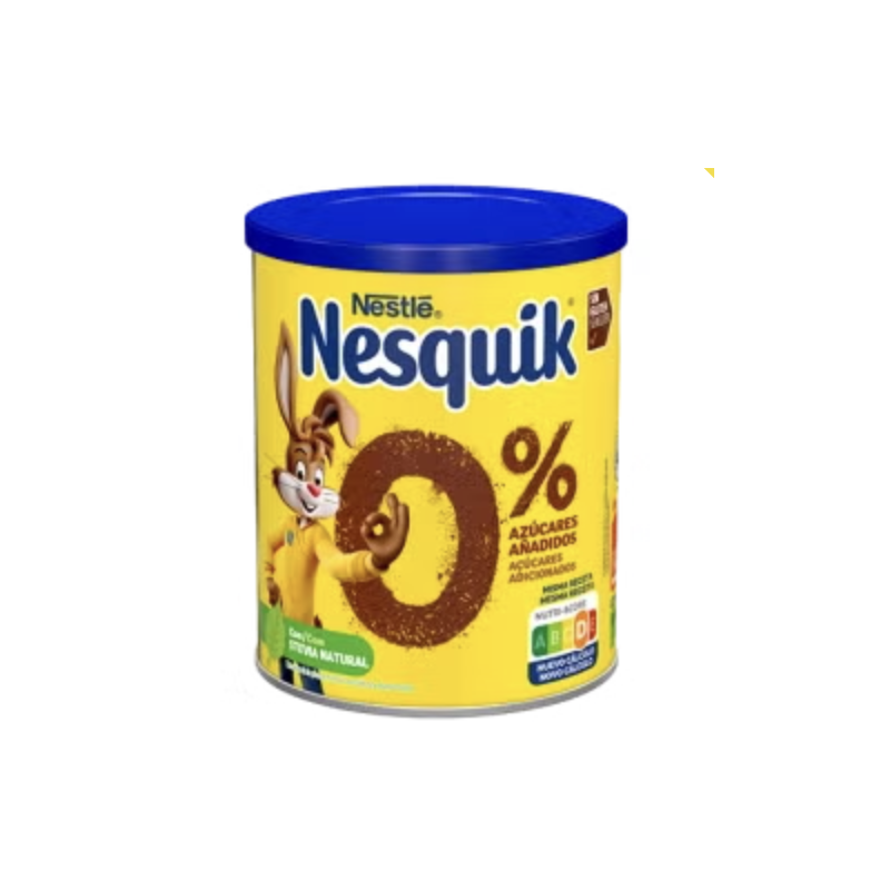 NESQUIK® 0% AZÚCARES AÑADIDOS CACAO SOLUBLE